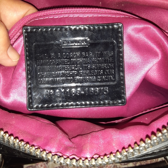 Coach Black Purse - Picture 6 of 8